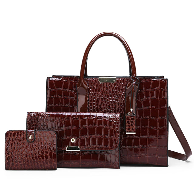 WOMEN'S BAG NELLY MODEL + 2 FREE WALLETS
