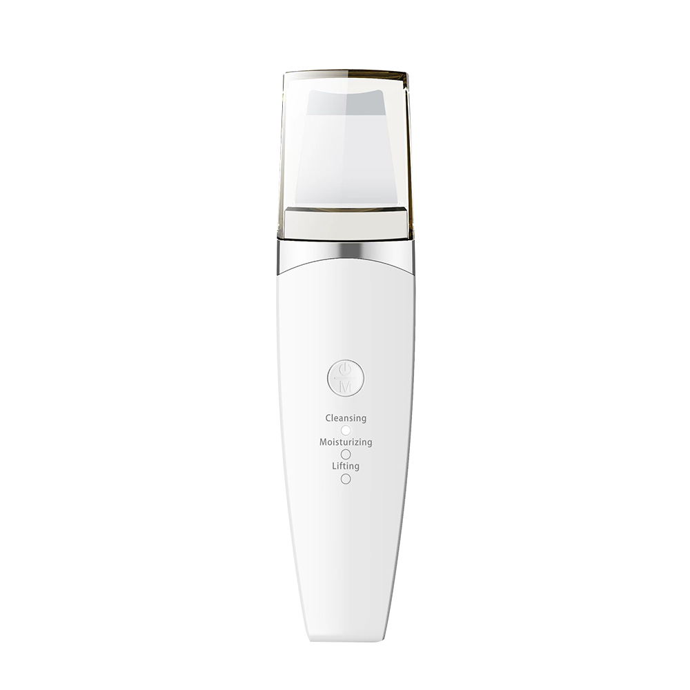 Ultrasonic skin scrubber.