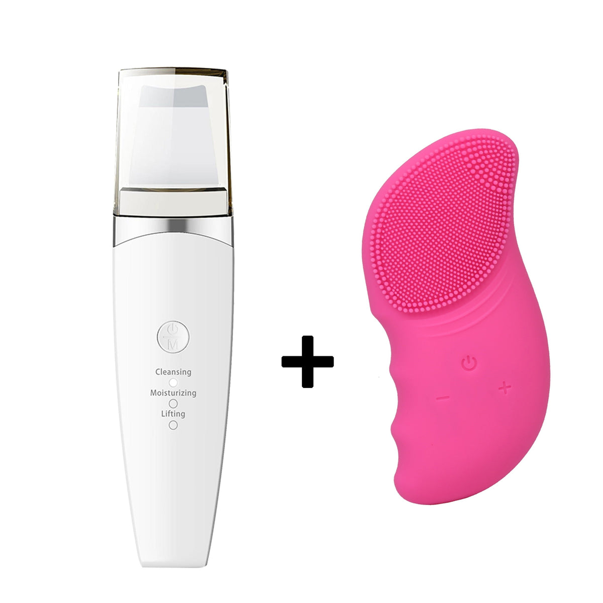 Ultrasonic skin scrubber.