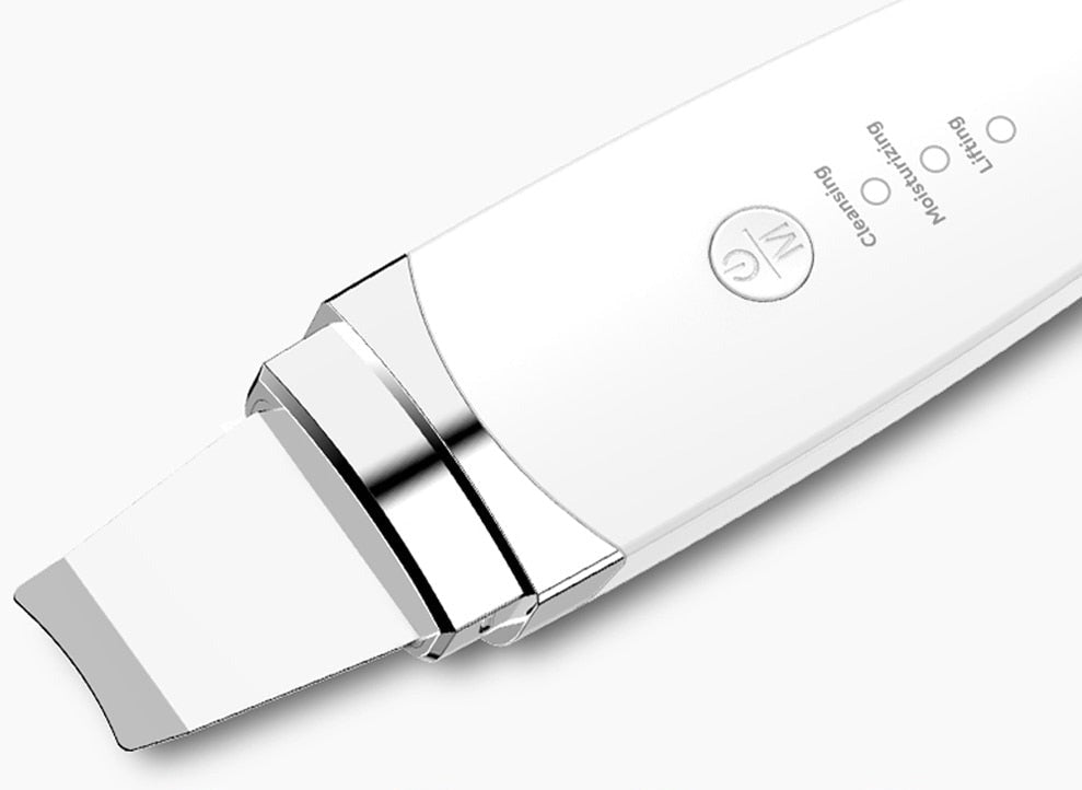 Ultrasonic skin scrubber.