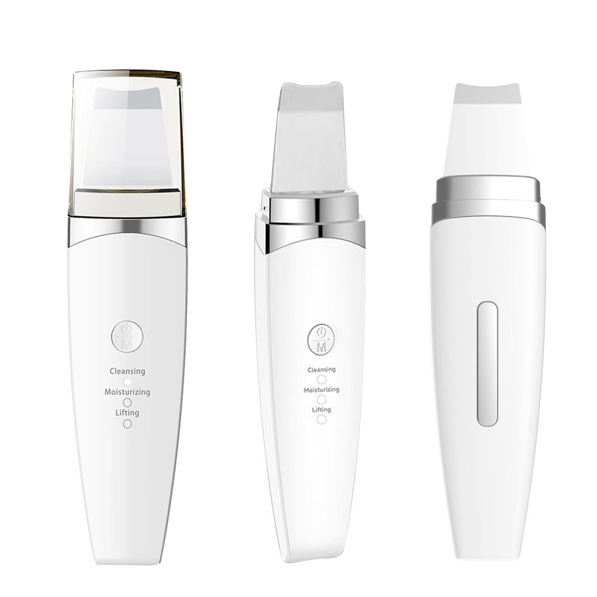 Ultrasonic skin scrubber.